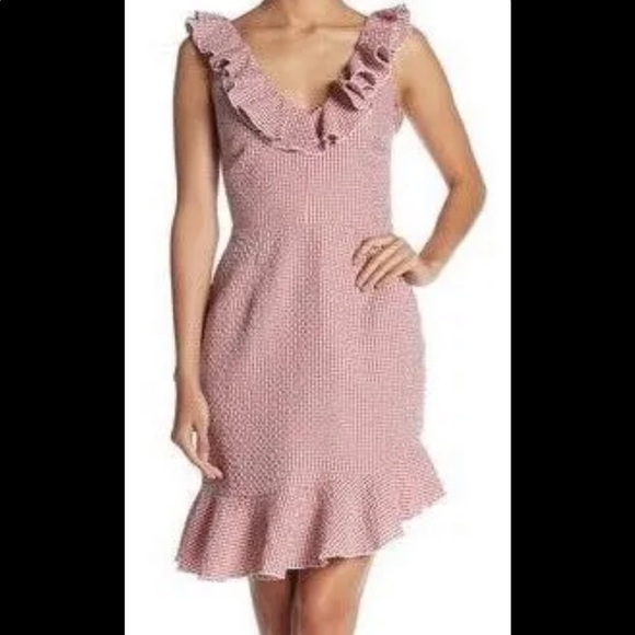 WAYF Dorian Mini Ruffle Hem Dress XL - Picture 1 of 10